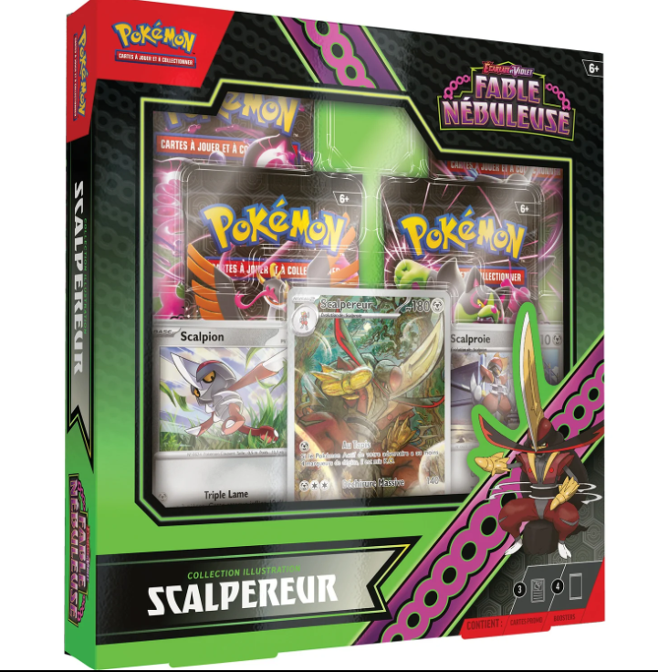 Coffret Scalpereur Fable Nébuleuse - Pokémon