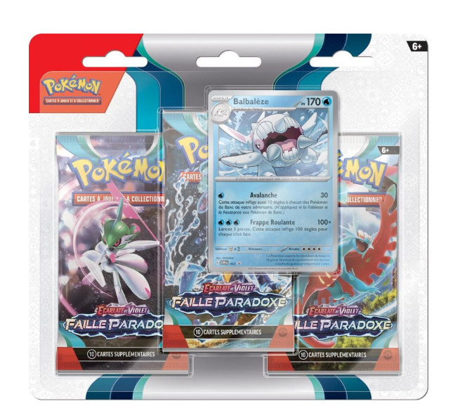 Tri Pack Faille Paradoxe - Pokémon
