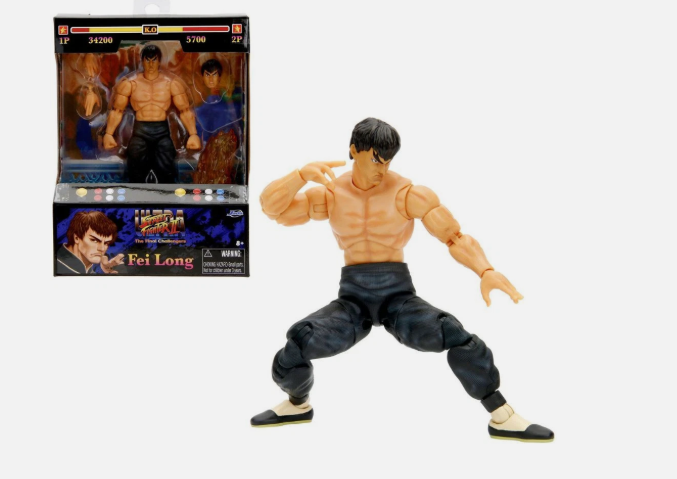 Figurine Fei Long - Street Fighter II - Jada