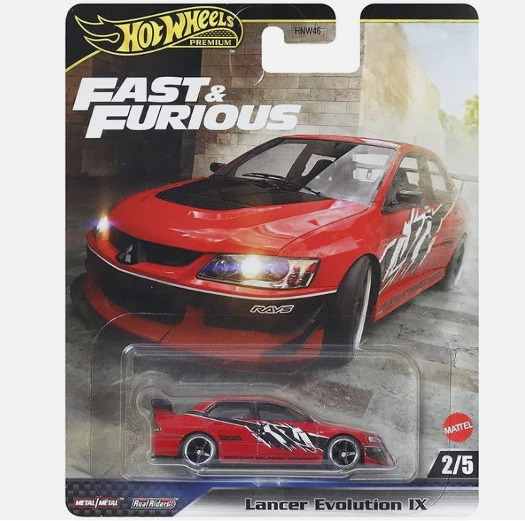 Lancer Evolution IX - Fast and Furious - Hot Wheels