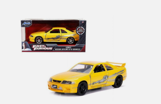 Fast and Furious - Nissan Skyline GT-R (BCNR33) - Jada