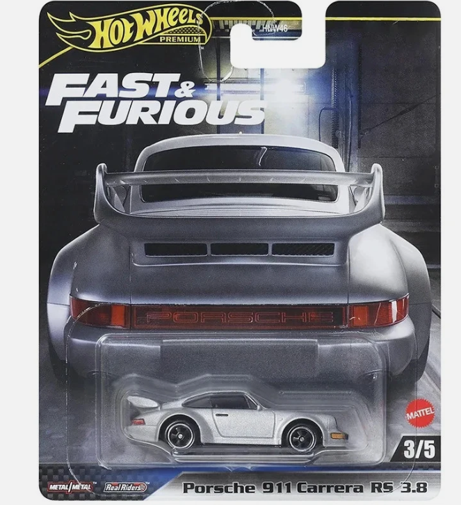 Porsche 911 Carrera RS 3.8 - Fast and Furious - Hot Wheels