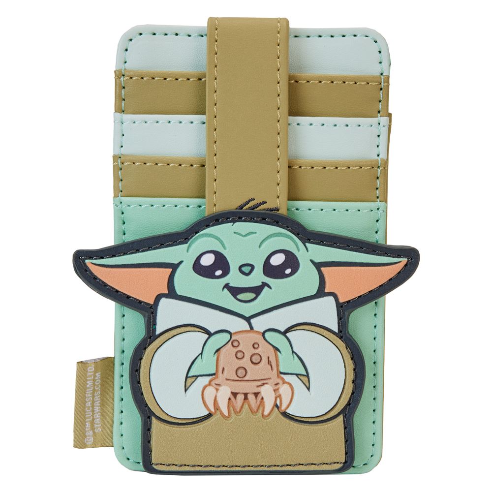 Loungefly - Porte Carte Mandalorian Grogu et Crabbies - Disney