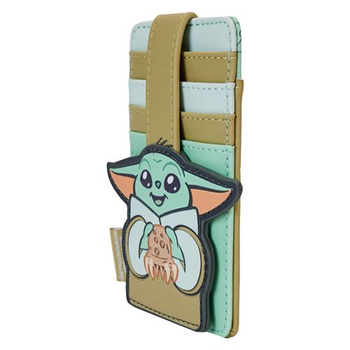 Loungefly - Porte Carte Mandalorian Grogu et Crabbies - Disney