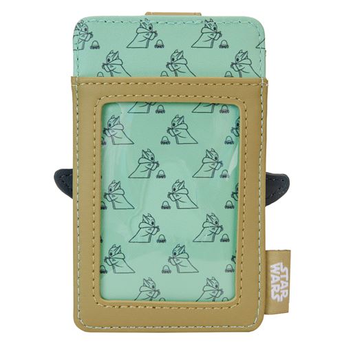 Loungefly - Porte Carte Mandalorian Grogu et Crabbies - Disney
