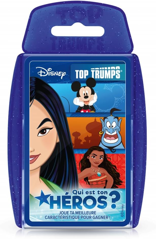 Jeu Qui est Ton Héros ? - Disney - Top Trumps