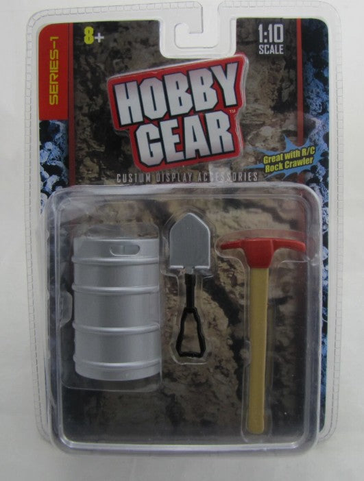 Accessoires Pelle, Baril et Hache - Hobby Gear