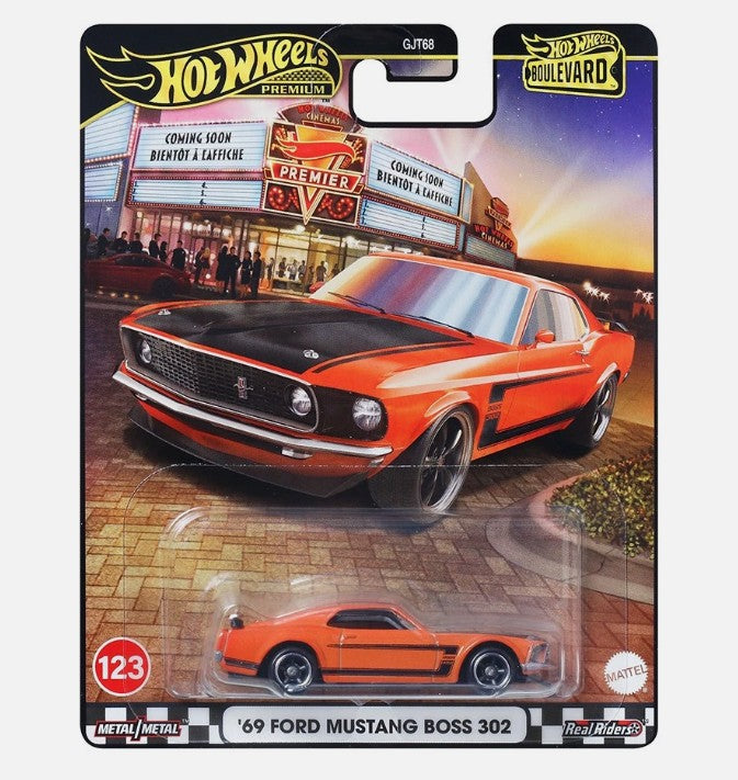 '69 Ford Mustang Boss 302 - Hot Wheels