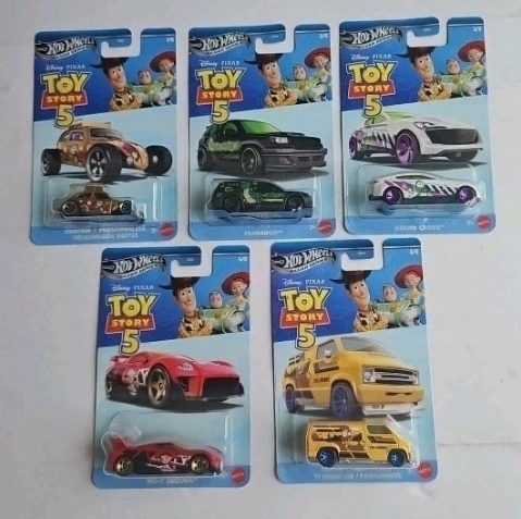 Toy Story 5 - set de 5 models - Hotwheels