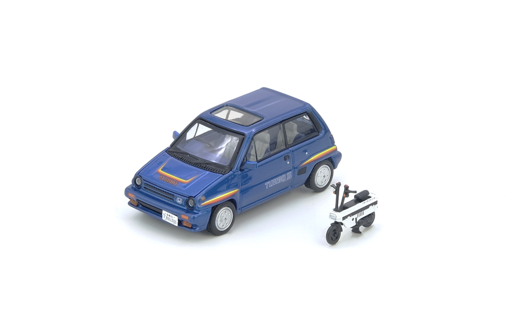 Honda City Turbo II with Motocompo - Inno64