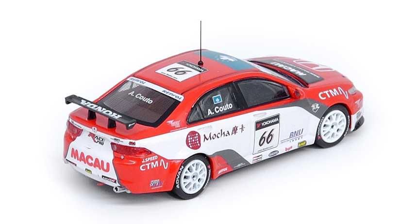 Honda Accord Euro-R CL7 #66 Macau WTCC 2008 - Inno64
