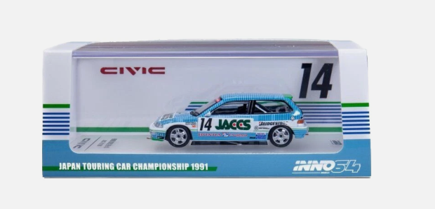 Honda Civic EF9 #14 Jaccs JTC 1991 - Inno64
