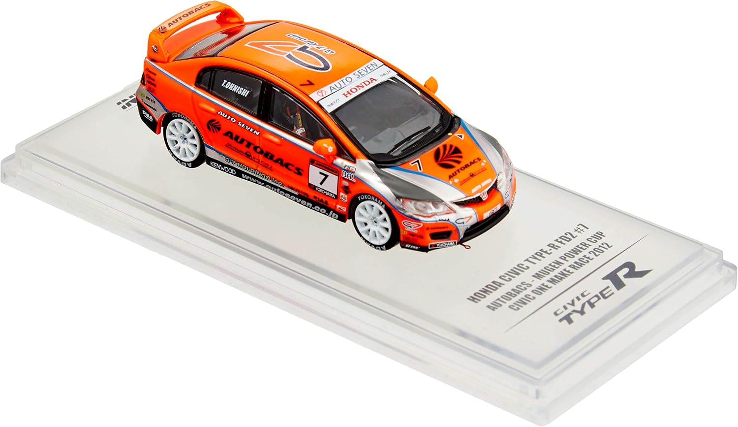 Honda Civic Type R FD2 #7 Autobacs Mugen Power Cup - Inno64