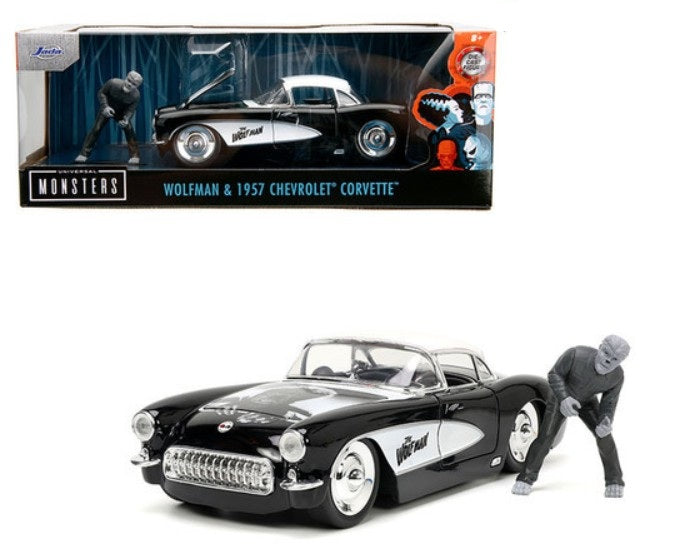 Wolfman & 1957 Chevrolet Corvette - Jada