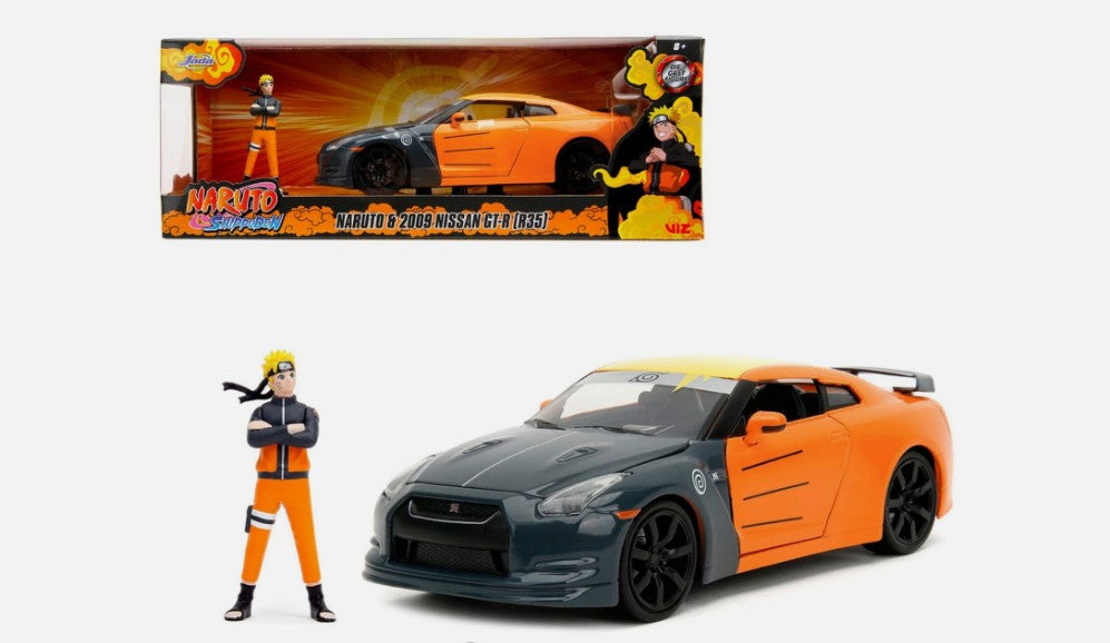 Naruto & 2009 Nissan GT-R (R35) - Jada