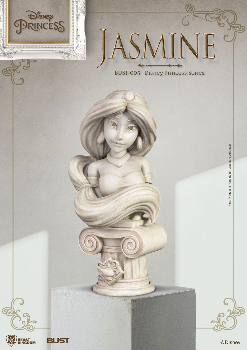Figurine Buste Jasmine - Disney - Beast Kingdom