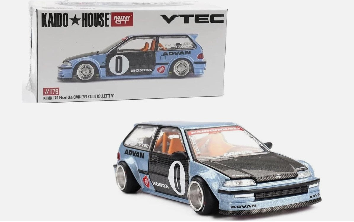 Honda Civic EF Kaido Roulette V1 - Mini GT