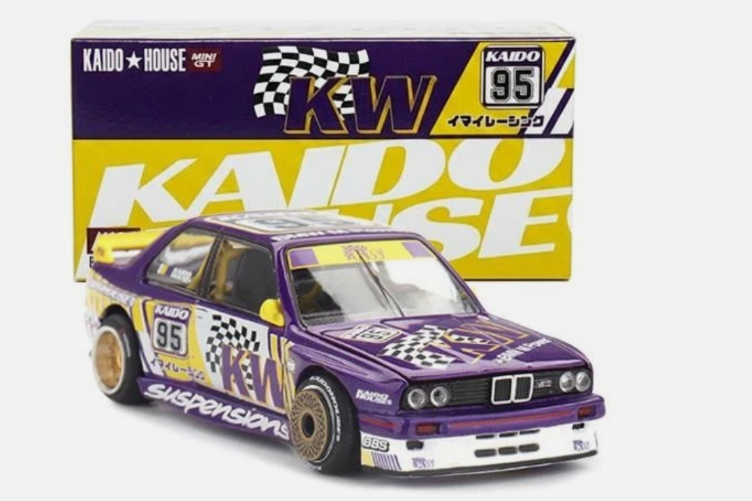 BMW E30 M3 kaido KW V1 - Mini GT