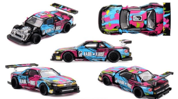 Nissan Silvia S13 R Kaido Splash V1 - Mini GT - Pré Commande