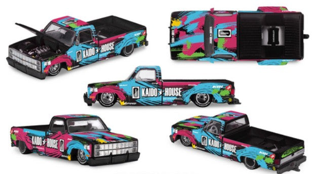 Chevrolet Silverado Dually Kaido Splash V1 - Mini GT - Pré Commande