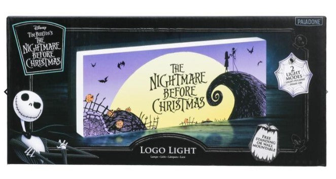 Lampe Logo L'étrange Noël de Mr. Jack - Disney - Paladone