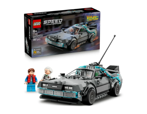Time Machine From Back to The Future - Lego