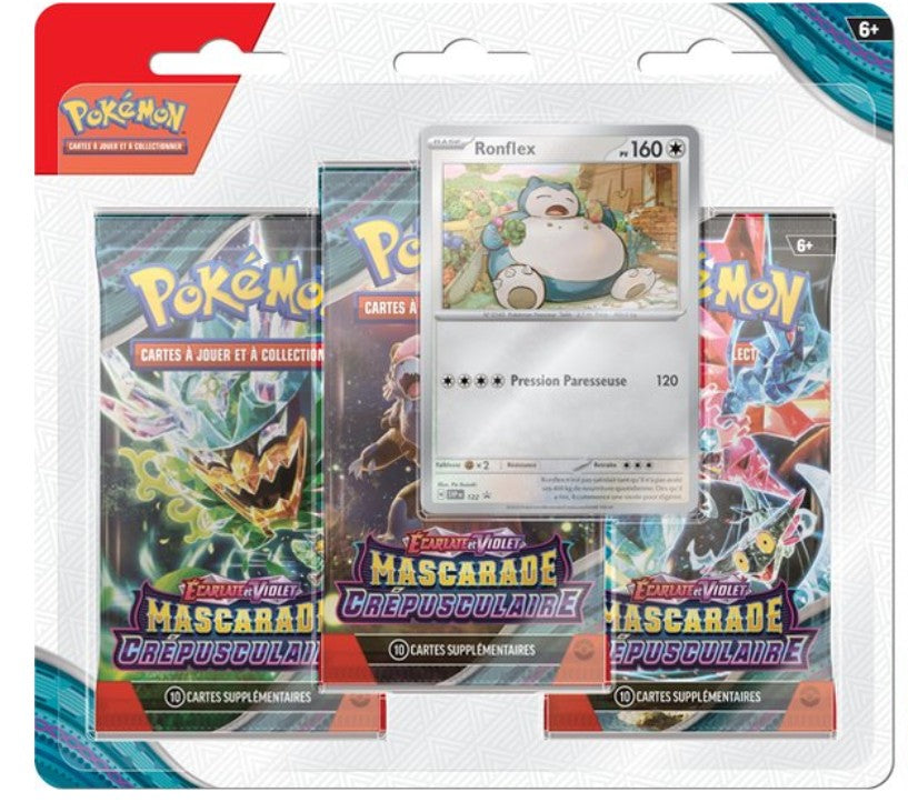 Tri Pack Mascarade Crépusculaire - Pokémon