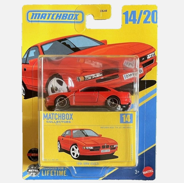 1994 BMW 850 CSi - Matchbox