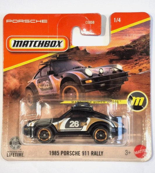 1985 Porsche 911 Rally - Matchbox
