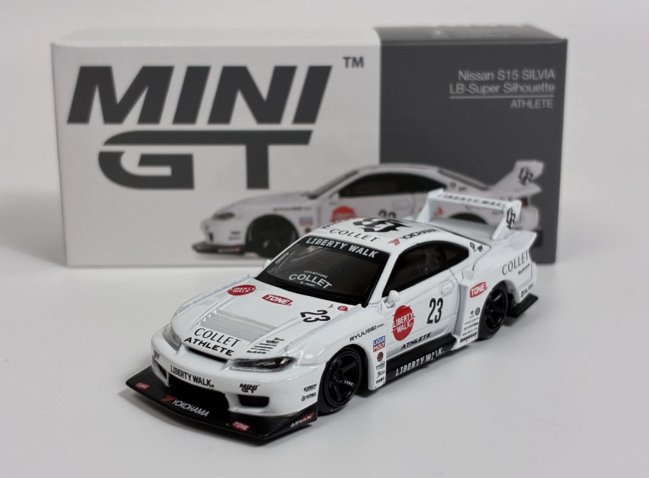 Nissan S15 Silva LB Super Silhouette - RHD - Mini GT 1054