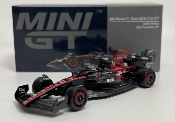 Alfa Romeo F1 C43 77 Valtteri Bottas Australian GP 2023 - Mini GT 729