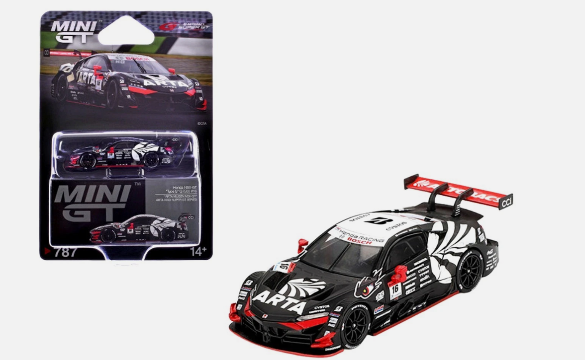 Honda NSX GT Type S GT500 #16 - Mini GT 787
