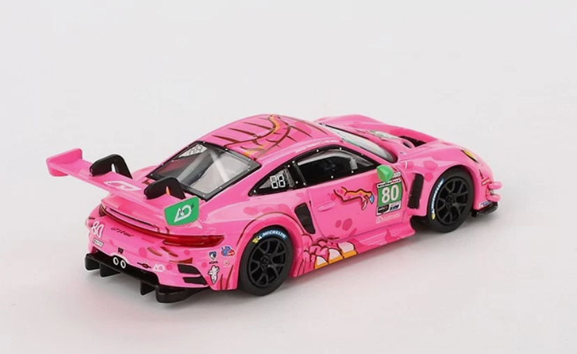 Porsche 911 GT3 R #80 2023 IMSA Virginia Roxy AO Racing - LHD - Mini GT 872