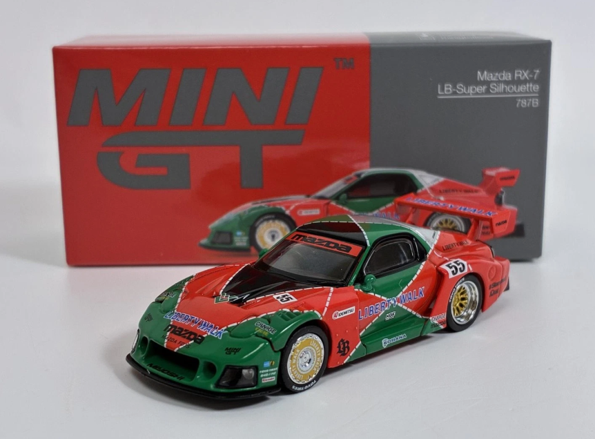 Mazda RX7 LB Super Silhouette - RHD - Mini GT 990