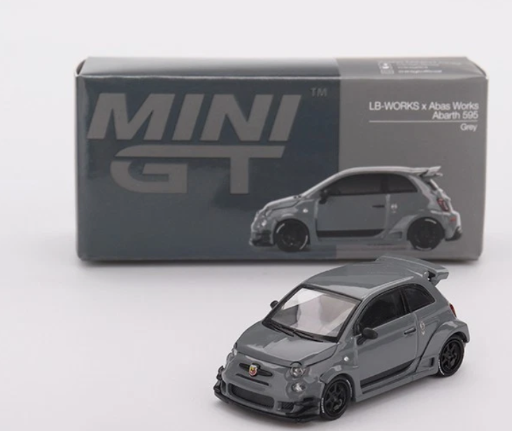Fiat Abarth 595 LB Works x Abas Works - LHD - Mini GT 995
