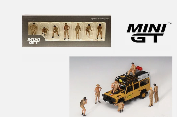 Figurines Camel Trophy Crew - Mini GT