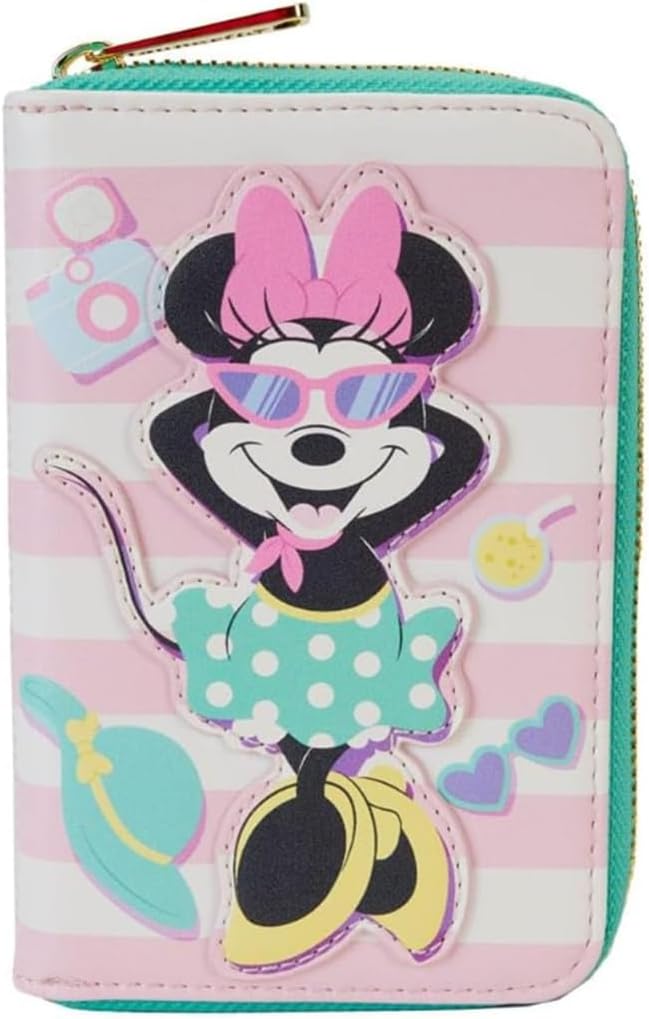 Loungefly - Portefeuille Minnie Mouse Vacation - Disney