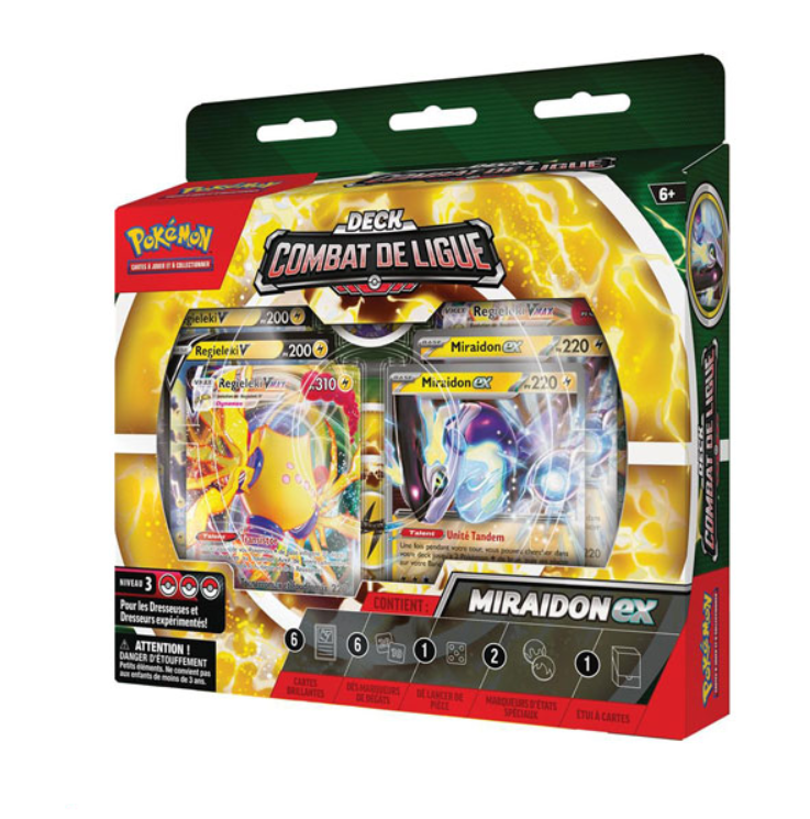Deck Combat de Ligue Miraidon Ex - Pokémon