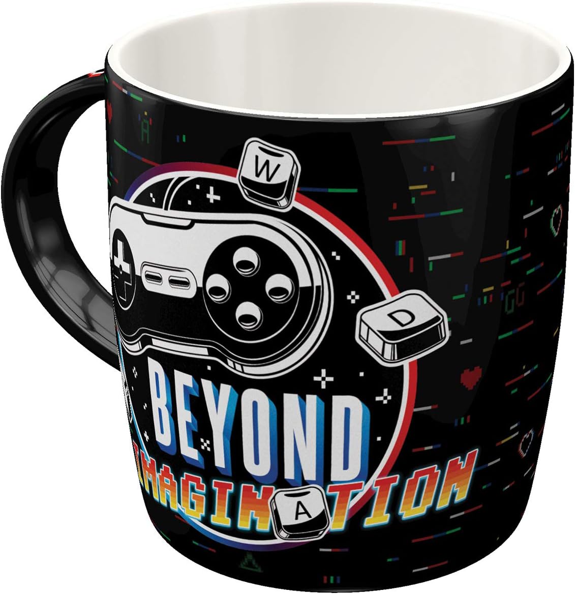 Mug Retro Gaming Beyond Imagination - Nostalgic Art