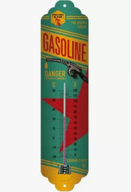Thermomètre Gasoline - Nostalgic Art