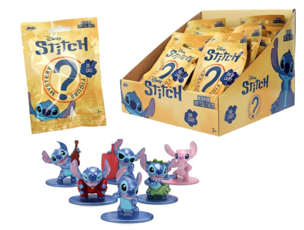 Figurine Mystère Nano Stitch - Disney - Jada