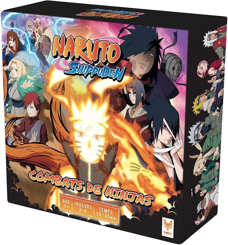 Jeu de Société - Naruto Shippuden - Combats de Ninjas - Topi Games