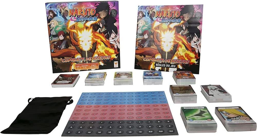 Jeu de Société - Naruto Shippuden - Combats de Ninjas - Topi Games