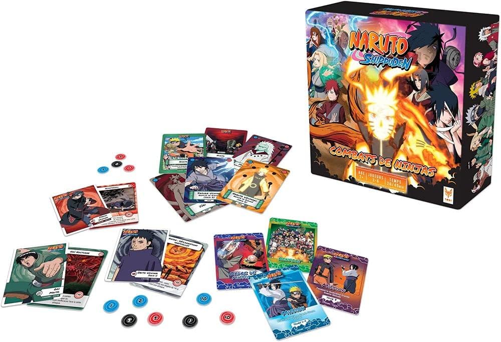 Jeu de Société - Naruto Shippuden - Combats de Ninjas - Topi Games