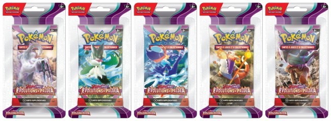 Booster Ecarlate et Violet Evolutions à Paldea - Pokémon