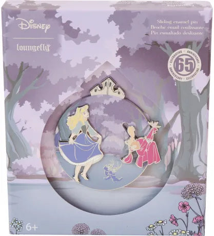 Loungefly - Pin's Collector La Belle au Bois Dormant 65Th Anniversary
