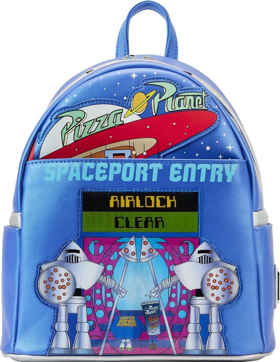 Loungefly - Sac à Dos Toy Story Pizza Planet Space Entry - Disney