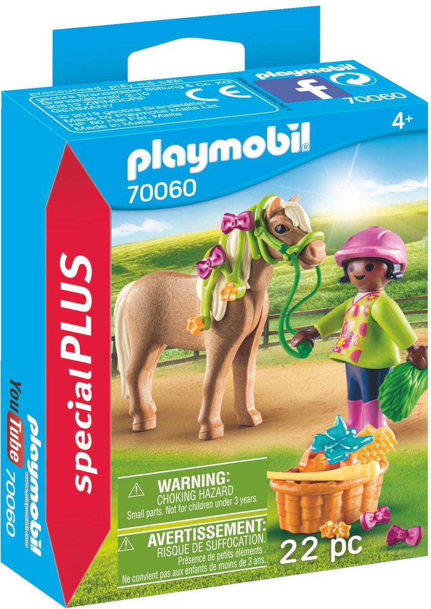 Cavalière avec Poney - Playmobil