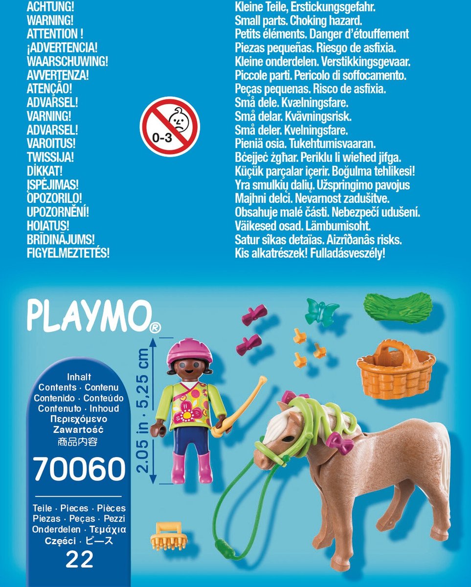 Cavalière avec Poney - Playmobil