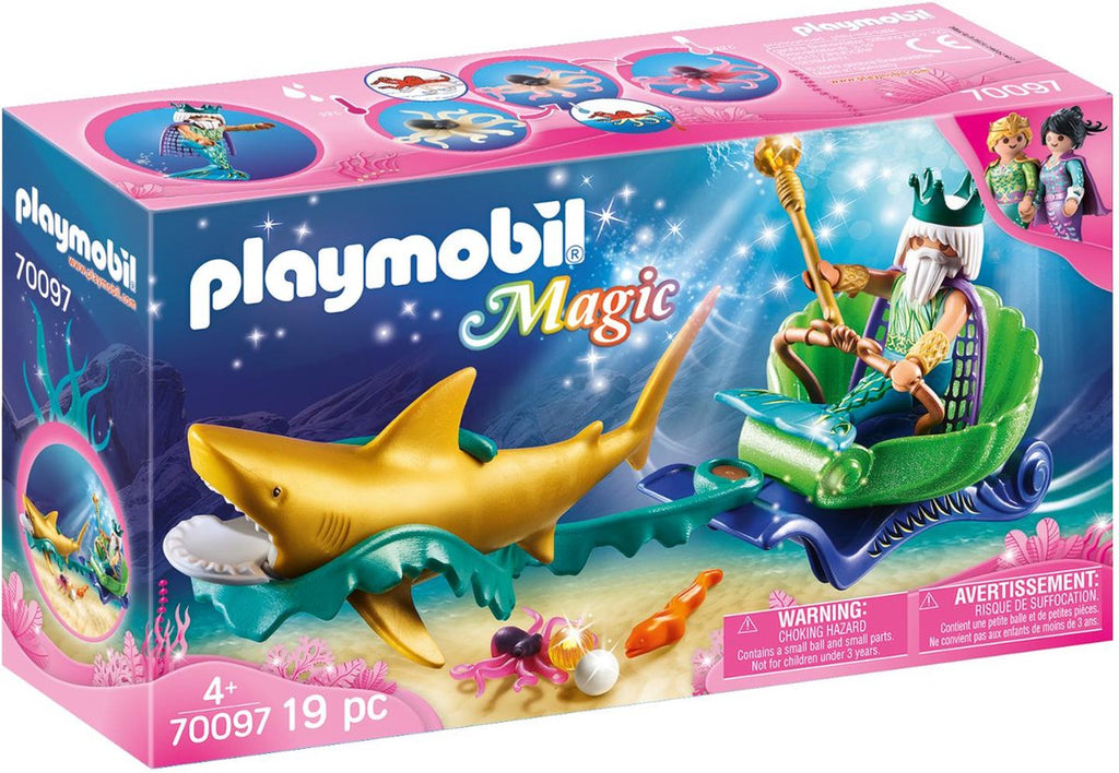 Roi des Mers avec Calèche Royale - Playmobil